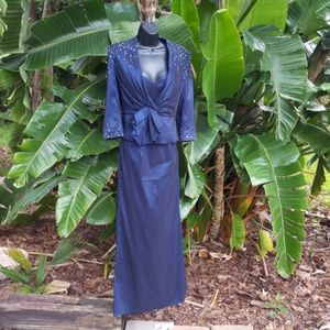 - Metallic sheath and beaded jacket